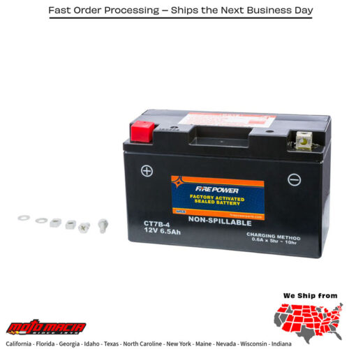 Battery Ct7b-4 Sealed Factory Activated Ducati 1299 Panigale 2015-2016 Duca