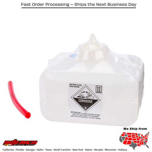 Non-Sealed Battery Electrolyte Pack 150cc