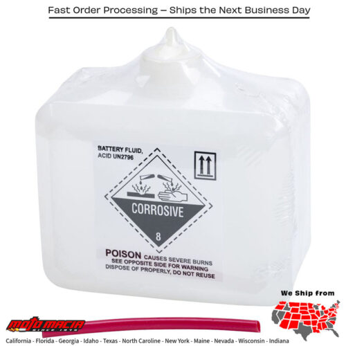 Non-Sealed Battery Electrolyte Pack 570cc