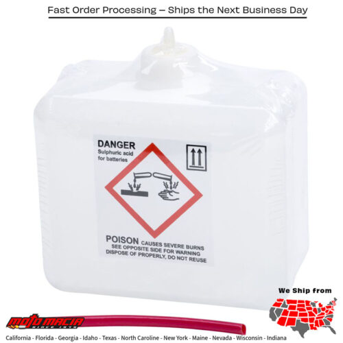 Non-Sealed Battery Electrolyte Pack 750cc