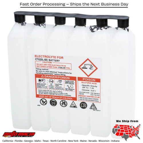 Sealed Battery Electrolyte Pack 900cc