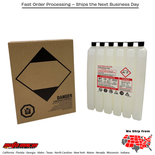 Sealed Battery Electrolyte Pack 1482cc