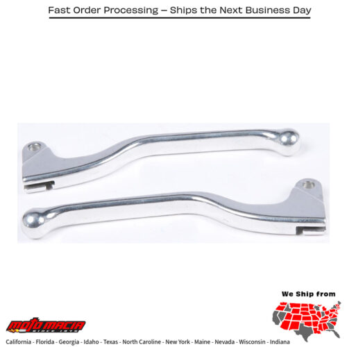 Lever Set Gp Silver Honda Cb125s 1973-1978 Cm200t Twinstar 1980-1980