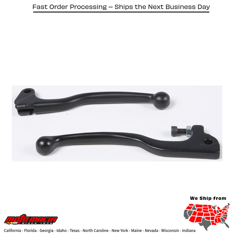 Hydraulic Lever Set Black Yamaha Yz125 Yz250 1989-1995