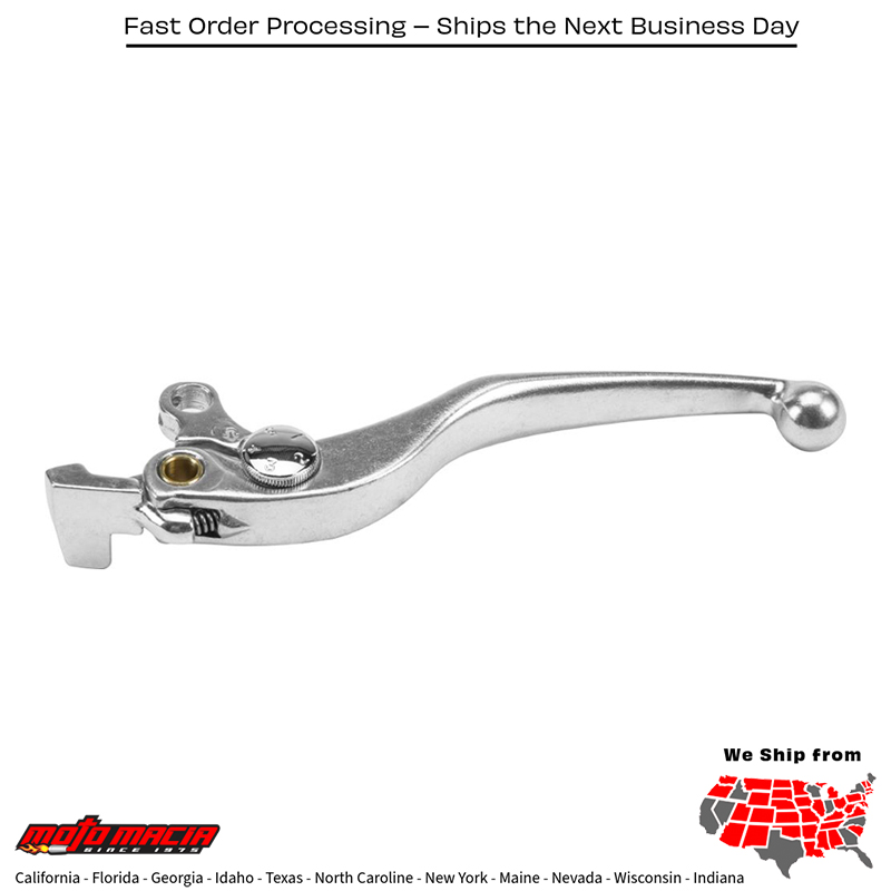 Clutch Lever Silver Kawasaki Vn1500e Vulcan 1500 Classic 2000-2008