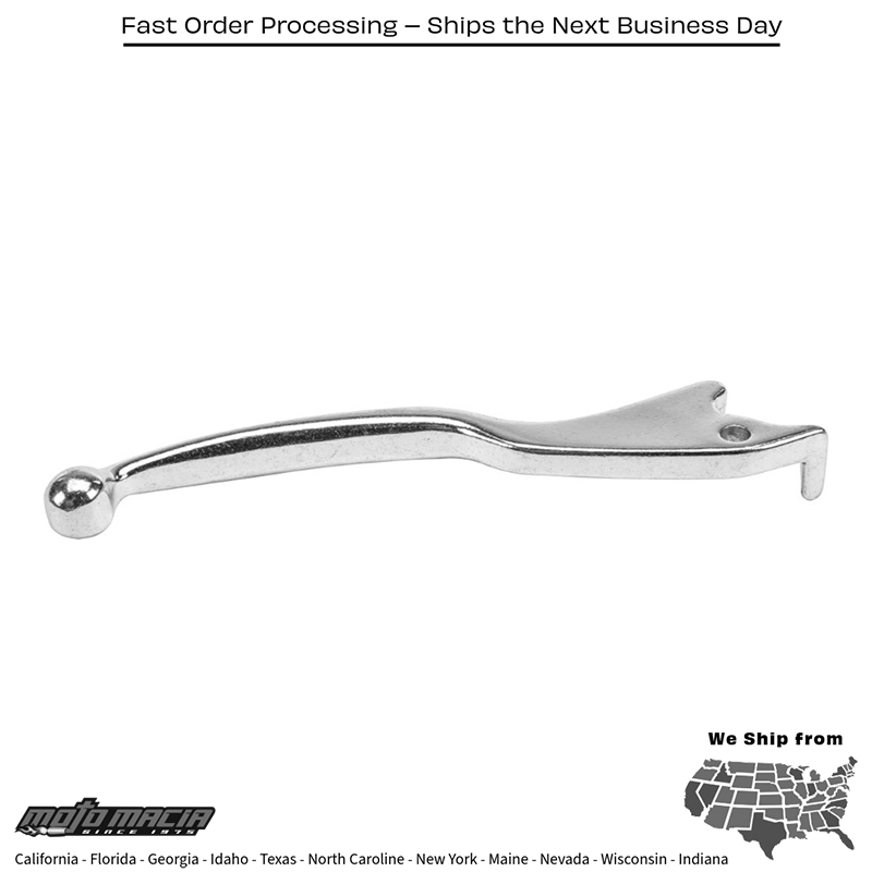 Brake Lever Silver Suzuki Vl800 C50 Boulevard (Spoke Wheels) 2005-2006 Suzu