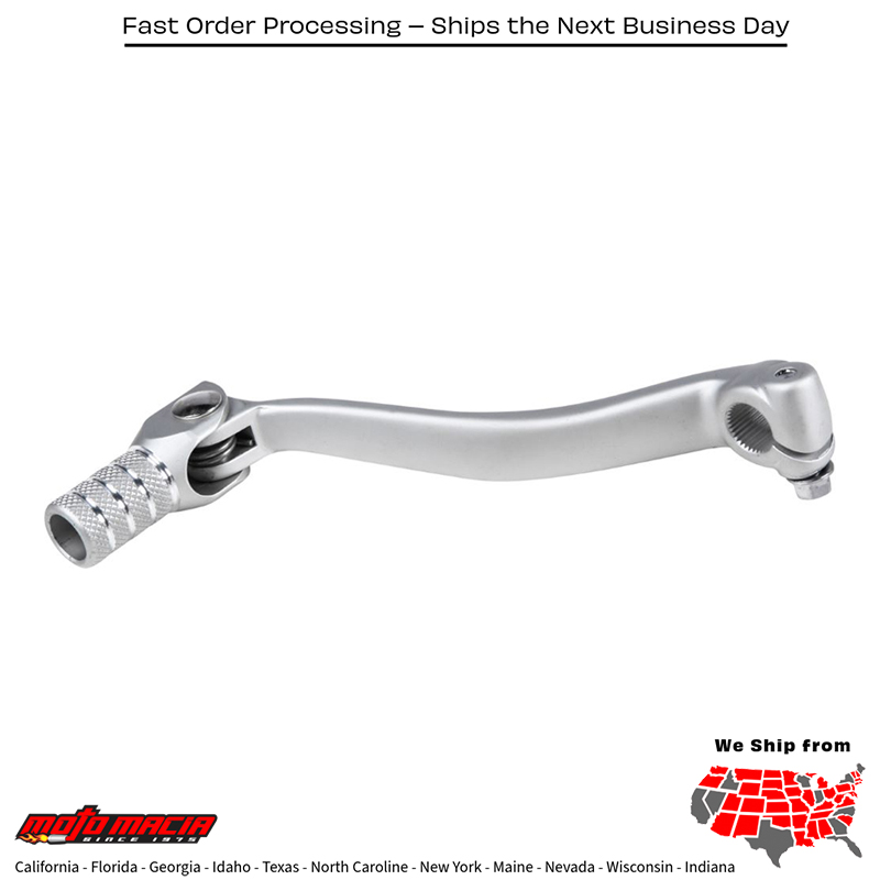 Oem Style Shift Lever Silver Kawasaki Kx450f 2009-2011