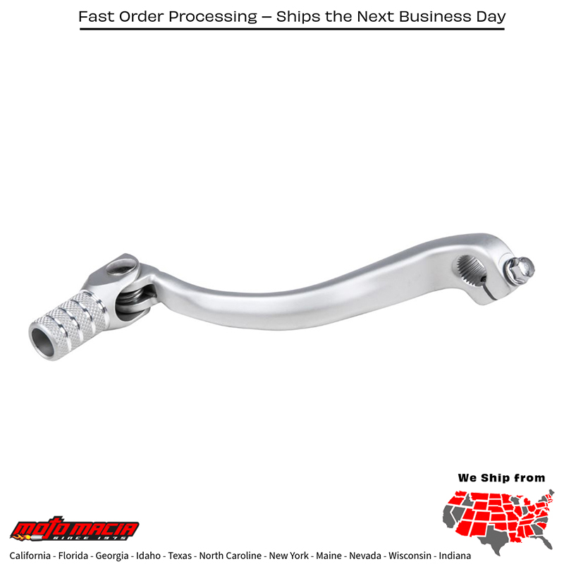 Oem Style Shift Lever Silver Honda Crf250r 2010-2012 Crf250x 2012