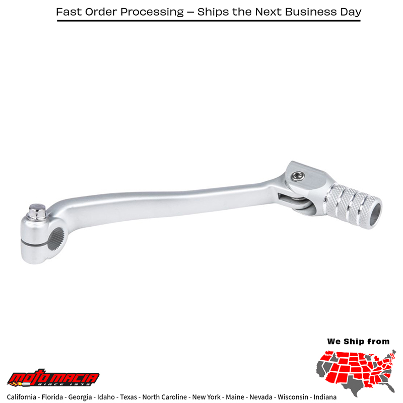 Oem Style Shift Lever Silver Kawasaki Kx450f 2006-2008 Klx450r 200