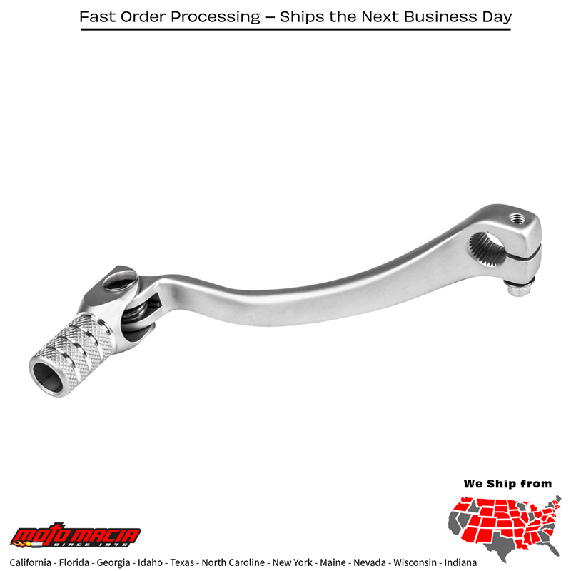 Oem Style Shift Lever Silver Honda Crf450x 2005-2017