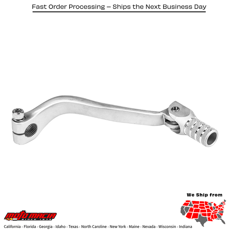 Oem Style Shift Lever Silver Honda Cr250r 2004-2005