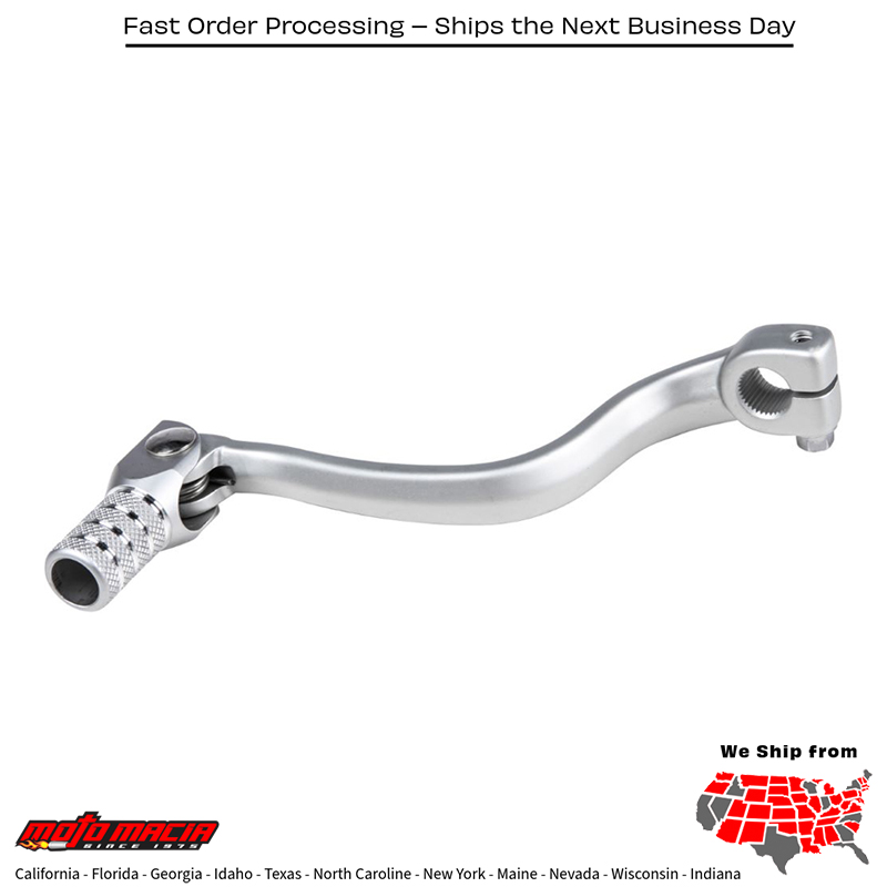 Oem Style Shift Lever Silver Kawasaki Kx65 2000-2019