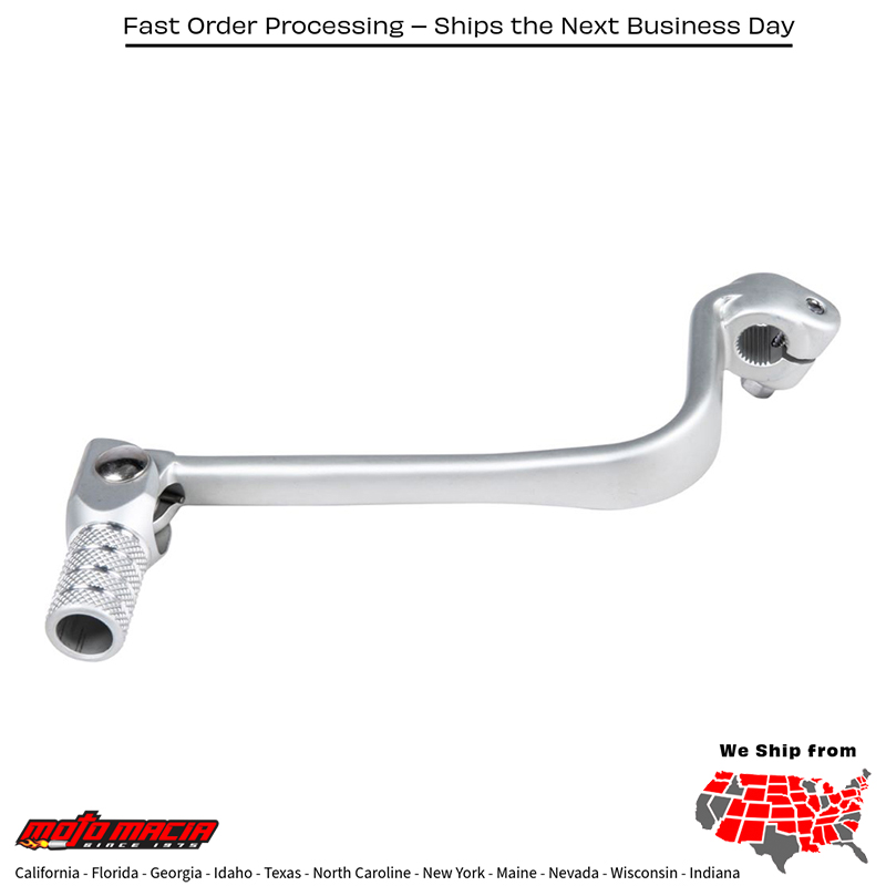 Oem Style Shift Lever Silver Kawasaki Klx110 2002-2004