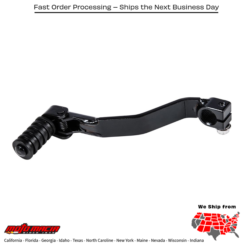 Oem Style Shift Lever Aluminum Black Honda Cr125r 1983-2000
