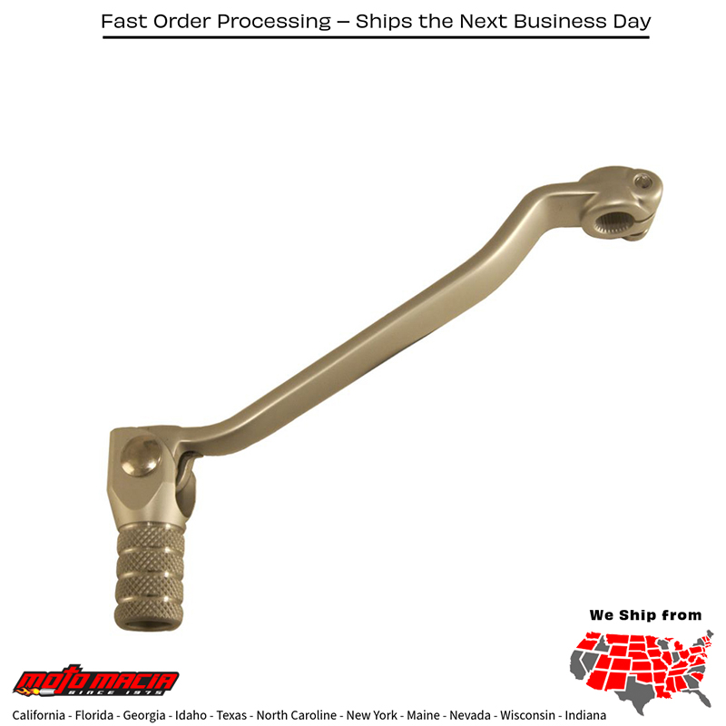 Aluminum Shift Lever Silver Kawasaki Klx250s 2006-2015