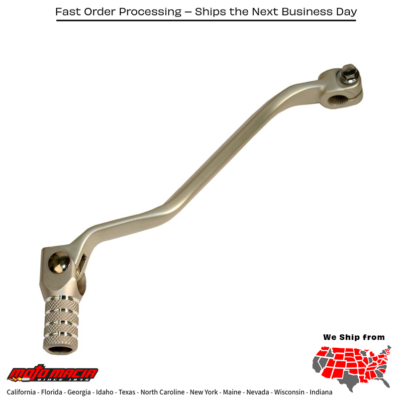 Aluminum Shift Lever Silver Kawasaki Kl600 1985-1986 Klr650 1987-2018