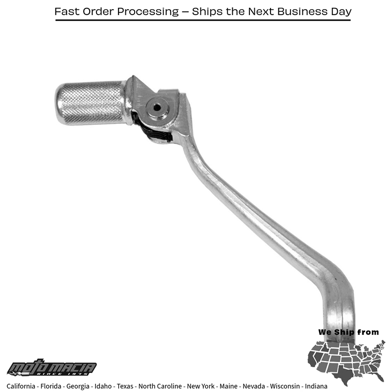 Aluminum Shift Lever Silver Honda Crf450r 2002-2008