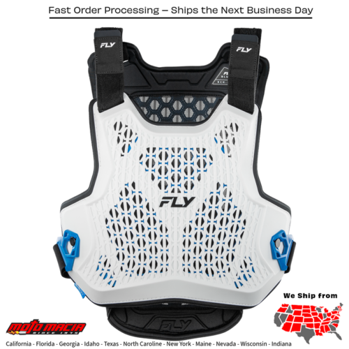 BLUEPRINT RCH-1 CHEST PROTECTOR WHITE