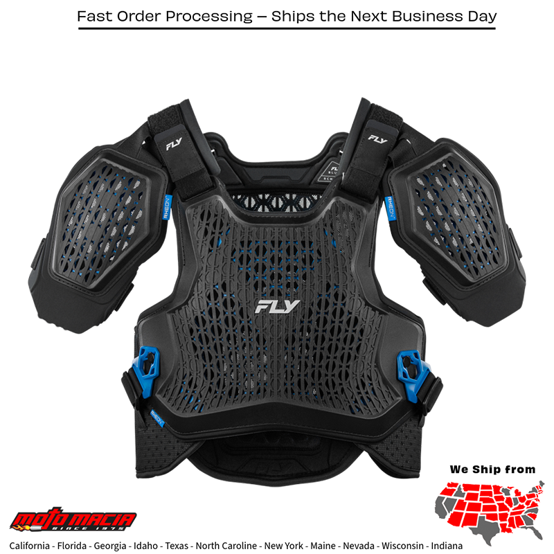 BLUEPRINT RCH-2 CHEST PROTECTOR BLACK