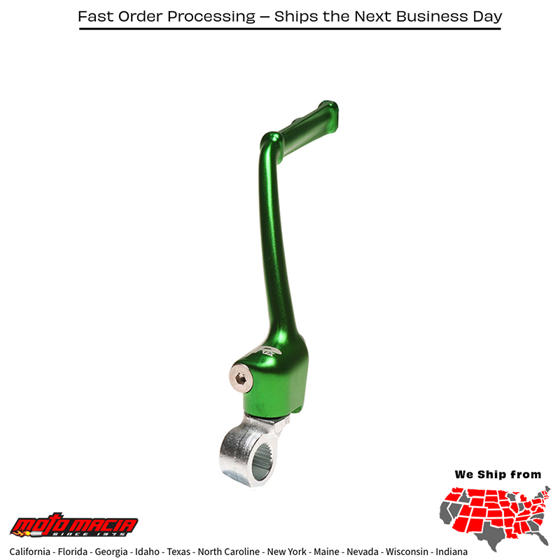 Kick Starter Green Kawasaki Kx65 2000-2025
