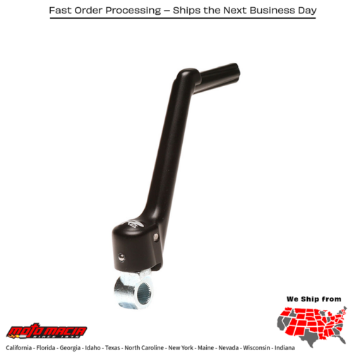 Kick Starter Hard Anodized Black Yamaha Yz125 2005-2025