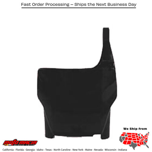 FRONT NUMBER PLATE Honda CRF450R 2004-2007 Honda CRF250R 2004-2007 Honda CR125R 2004-2006 Honda CR250R 2004-2006
