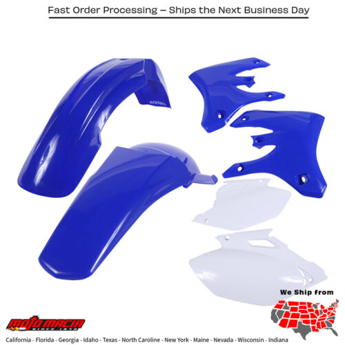 PLASTIC KIT BLUE Yamaha WR250F 2003-2004 Yamaha WR450F 2003-2004