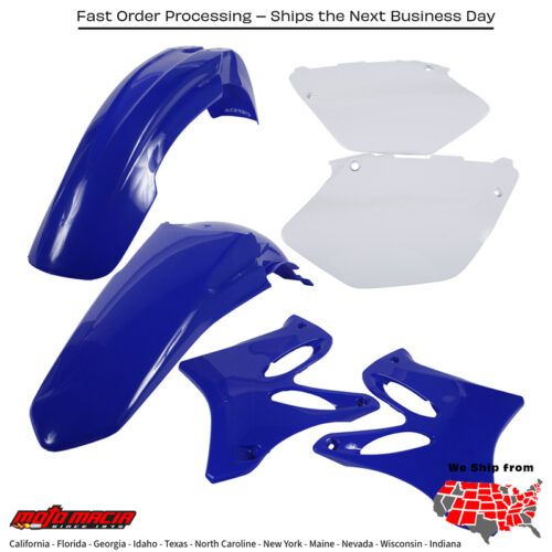 PLASTIC KIT BLUE Yamaha YZ125 2002-2005 Yamaha YZ250 2002-2005