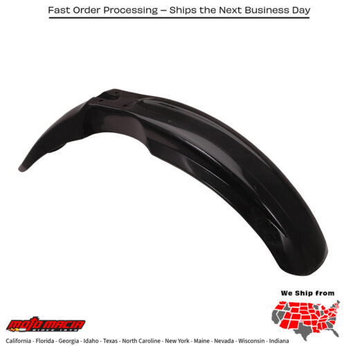 FRONT FENDER BLACK Kawasaki KLX400R 2003-2003 Kawasaki KLX400SR 2003-2003 Suzuki DR-Z400S 2000-2008 Suzuki DR-Z400SM 2005-2008 Suzuki RM250 1989-2000 Suzuki DR-Z400E 2000-2008 Suzuki RM125 1989-2000 Suzuki DR-Z400 2000-2004 Suzuki RMX250 19