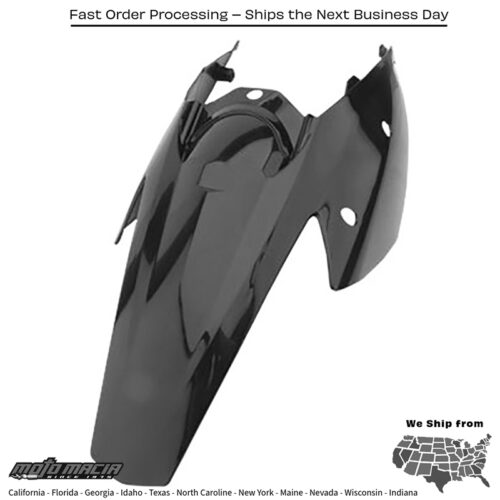 REAR/SIDE COWLING BLACK KTM 250 SX 2003-2006 KTM 250 SX-F 2005-2006 KTM 450 SX-F 2003-2006 KTM 450 XC-F 2006-2007 KTM 525 XC-G 4-Stroke 2006-2007 KTM 525 SX 4-Stroke 2004-2006 KTM 125 SX 2004-2006 KTM 300 MXC 2004-2005 KTM 450 MXC 4-Stroke