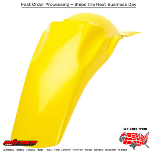 REAR FENDER YELLOW Suzuki RM250 1996-2000 Suzuki RM125 1996-2000