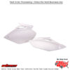 SIDE PANELS WHITE Yamaha YZ250F 2003-2005 Yamaha YZ450F 2003-2005
