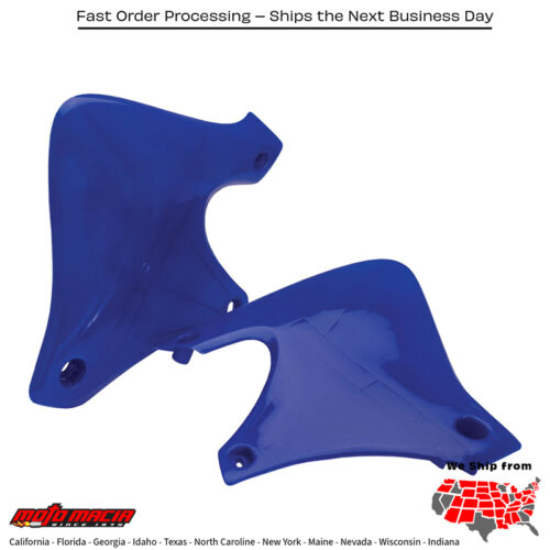 RADIATOR SHROUDS BLUE Yamaha WR400F 1998-2000 Yamaha YZ400F 1998-1999