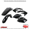 PLASTIC KIT BLACK Honda CRF250R 2006-2009