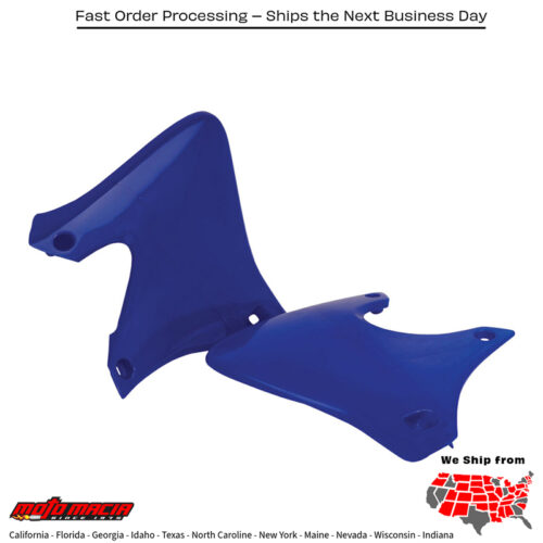 RADIATOR SHROUDS BLUE Yamaha WR426F 2001-2002 Yamaha YZ426F 2000-2002 Yamaha WR250F 2001-2002