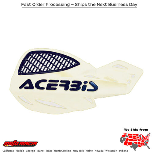 UNIKO VENTED HANDGUARDS WHITE Honda CR450R 1981-1981 Honda XR250 1979-1980 Honda XR500 1979-1980 Honda TRX300EX Sportrax 1993-2009 Honda XR185 1979-1979 Honda CR125M 1974-1978 Honda TRX400EX Sportrax 1999-2009 Honda CR250M 1973-1976 Honda T