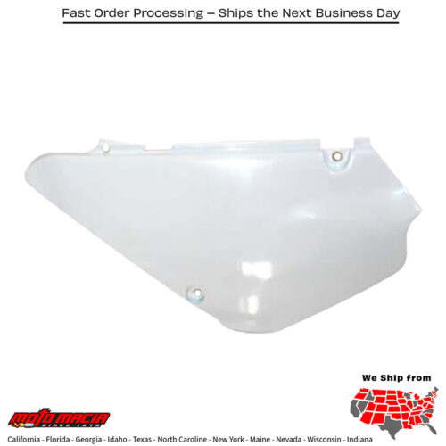 SIDE PANELS WHITE Suzuki RM85 2002-2024