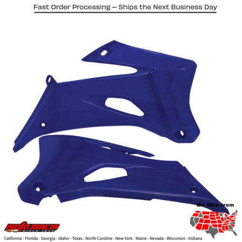 RADIATOR SHROUDS BLUE Yamaha WR250F 2007-2011 Yamaha WR450F 2007-2011