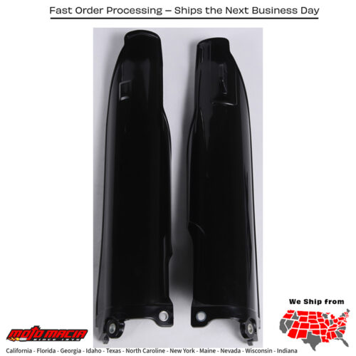 FORK GUARD BLACK Kawasaki KX250F 2006-2008 Kawasaki KX450F 2006-2008