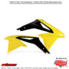 RADIATOR SHROUDS YELLOW/BLACK Suzuki RM-Z450 2008-2017