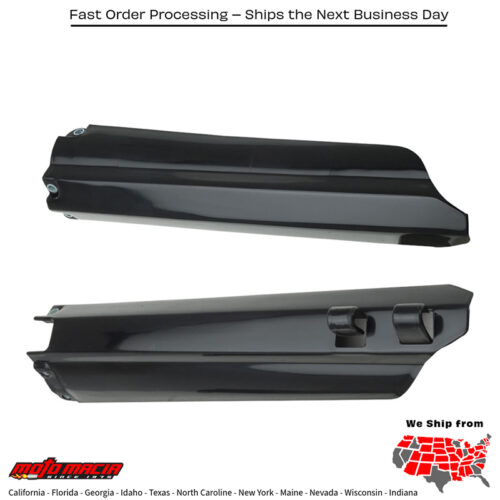 FORK GUARD BLACK Yamaha YZ426F 2000-2002 Yamaha YZ400F 1998-1999 Yamaha YZ125 1996-2004 Yamaha YZ250 1996-2004 Yamaha YZ250F 2001-2004 Yamaha YZ450F 2003-2004