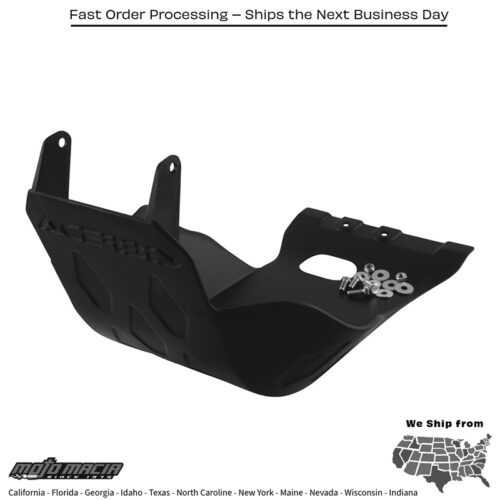 ACERBIS Skid Plate (protector de carter) BLACK KTM 400 XC-W 4-STROKE 09-10 KTM 450 XCF-W 08-11 KTM 530 EXC-R 4-STROKE 08-11 KTM 530 XC-W 4-STROKE 08-11 KTM 450 EXC-R 4-STROKE 08-11