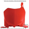 FRONT NUMBER PLATE RED Honda CRF450R 2009-2012 Honda CRF250R 2010-2013