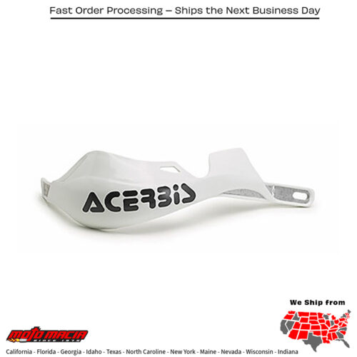 RALLY PRO HANDGUARDS WHITE