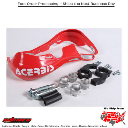 RALLY PRO HANDGUARDS RED