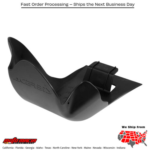 ACERBIS Skid Plate (protector de carter) BLACK KAWASAKI KX250F 09-16 KAWASAKI KX250F 2009-2016