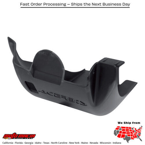 ACERBIS Skid Plate (protector de carter) BLACK HONDA CRF450R 09-16 HONDA CRF250R 10-17 HONDA CRF450R 2009-2016 HONDA CRF250R 2010-2017
