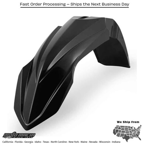 FRONT FENDER BLACK Yamaha YZ250FX 2015-2019 Yamaha YZ250X 2016-2023 Yamaha YZ450FX 2016-2018 Yamaha YZ125 2015-2023 Yamaha YZ250 2015-2023 Yamaha YZ250F 2010-2018 Yamaha YZ450F 2010-2017 Yamaha WR250F 2015-2019 Yamaha WR450F 2015-2018 Yamah