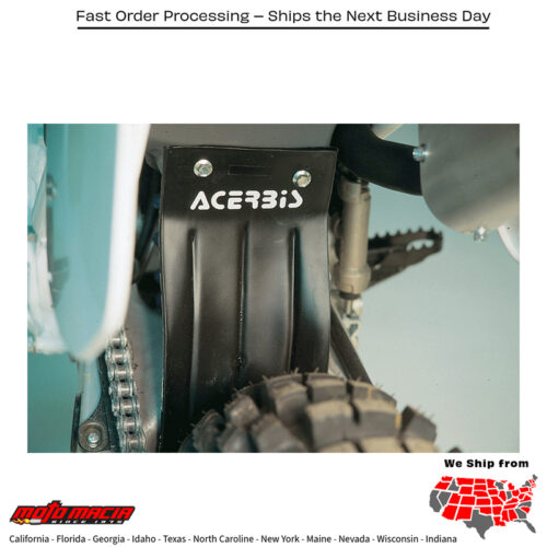 Airbox Mud Flap Black Yamaha Yz450f 2010-2013