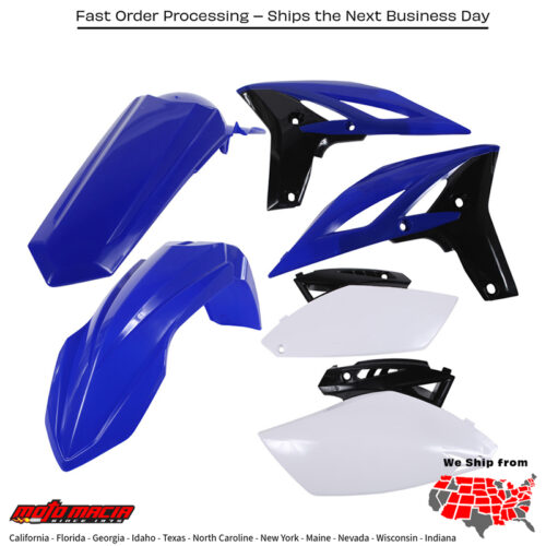 PLASTIC KIT BLUE Yamaha YZ250F 2010-2013